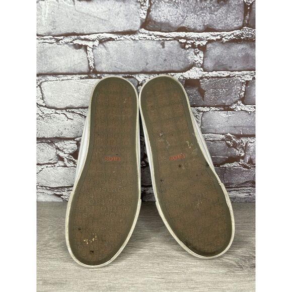 TAOS Ez Soul White Canvas Fabric Slip On Mule Sneakers Women’s Sz 9.5M US/40EU - Picture 6 of 16